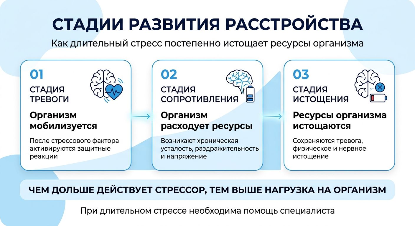 Лечение стресса в Шагонаре инфографика